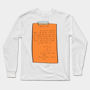 Kulti fan letter Long Sleeve T-Shirt